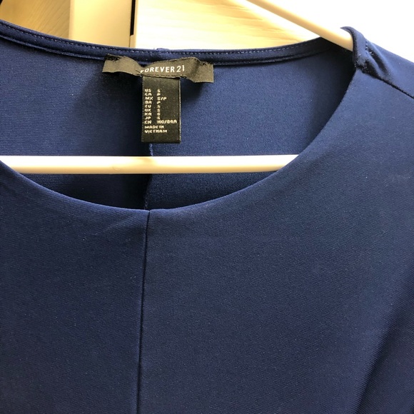 3/20 Forever 21 Blue dress Small - Picture 2 of 2
